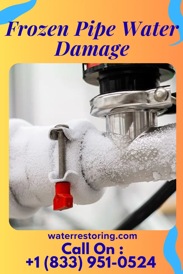 Frozen Pipe Water Damage in Lowell, OH